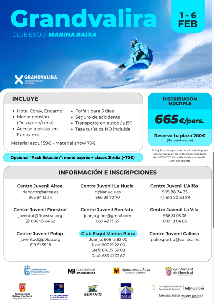 Póster Grandvalira