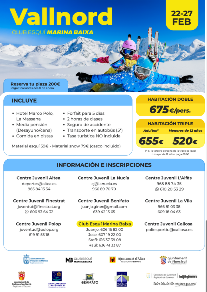 Póster Vallnord