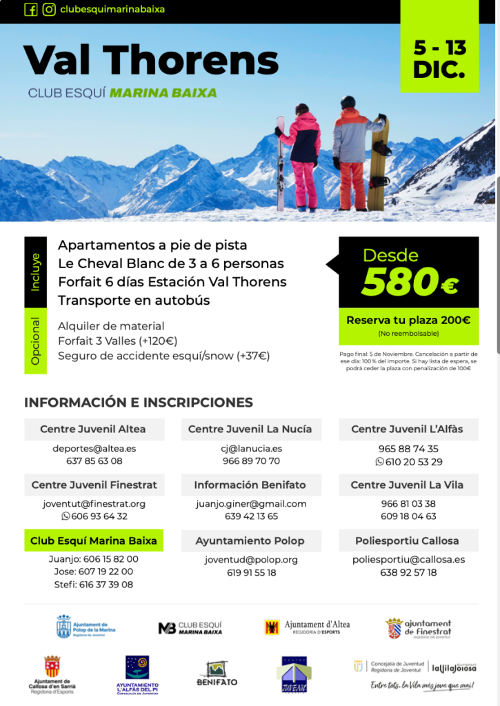 Póster Val Thorens